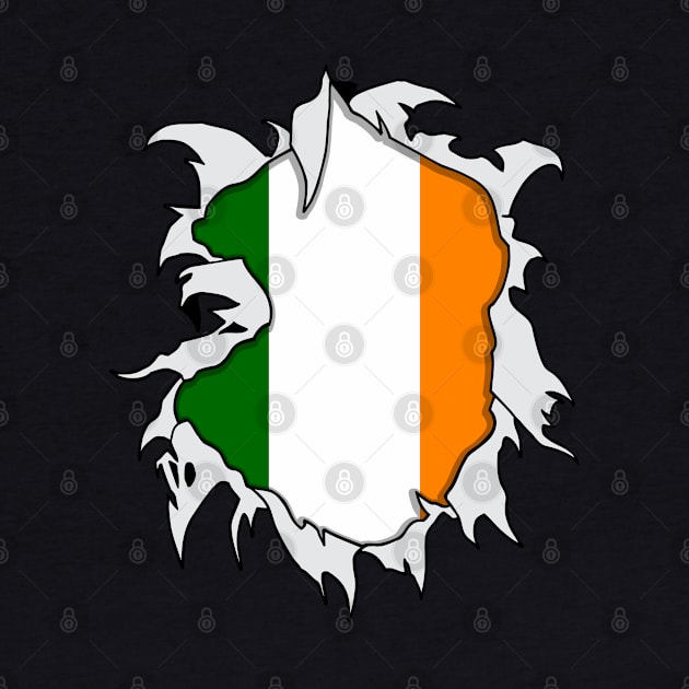 Irish Flag Torn by RadStar